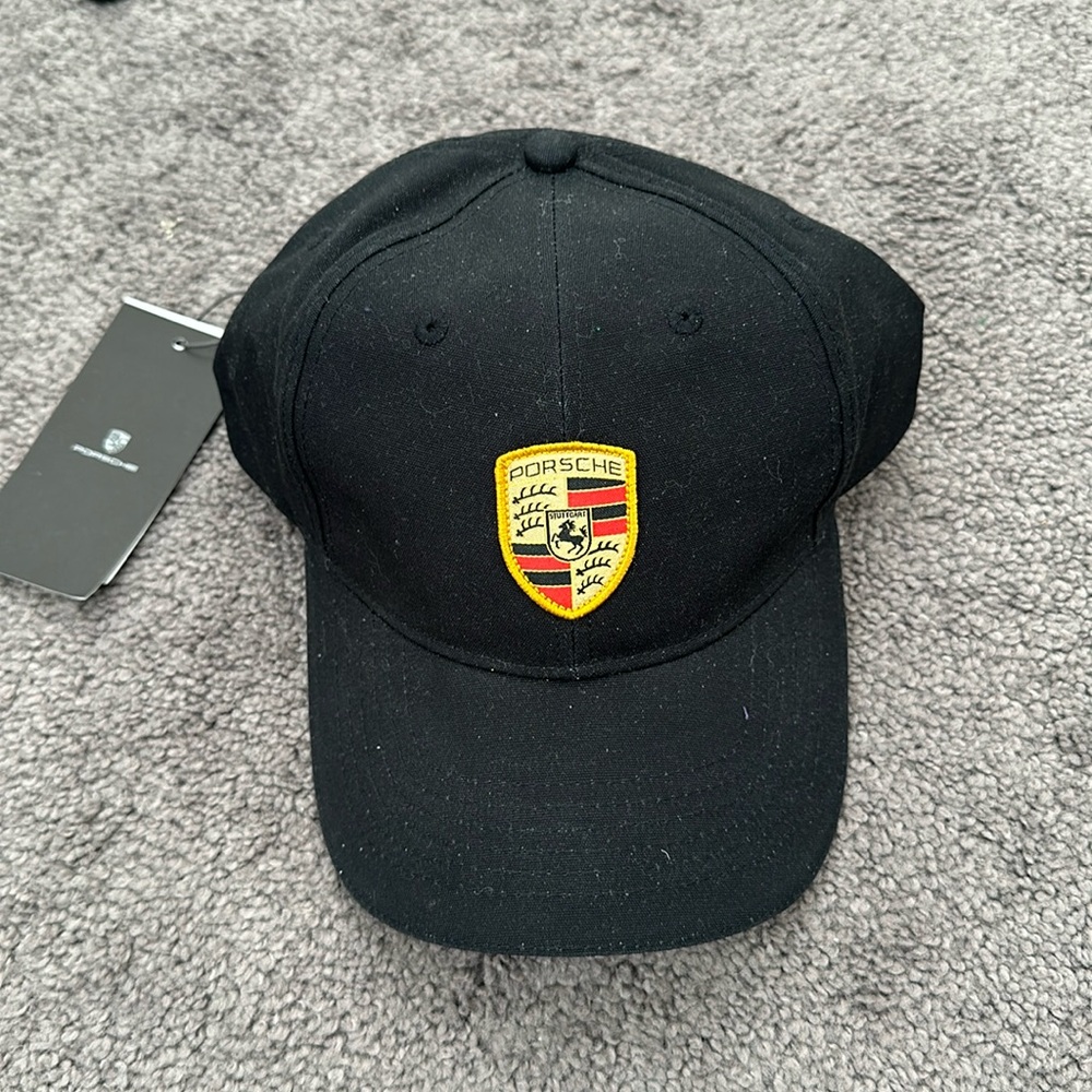 NEW PORSCHE Crest Logo Hat